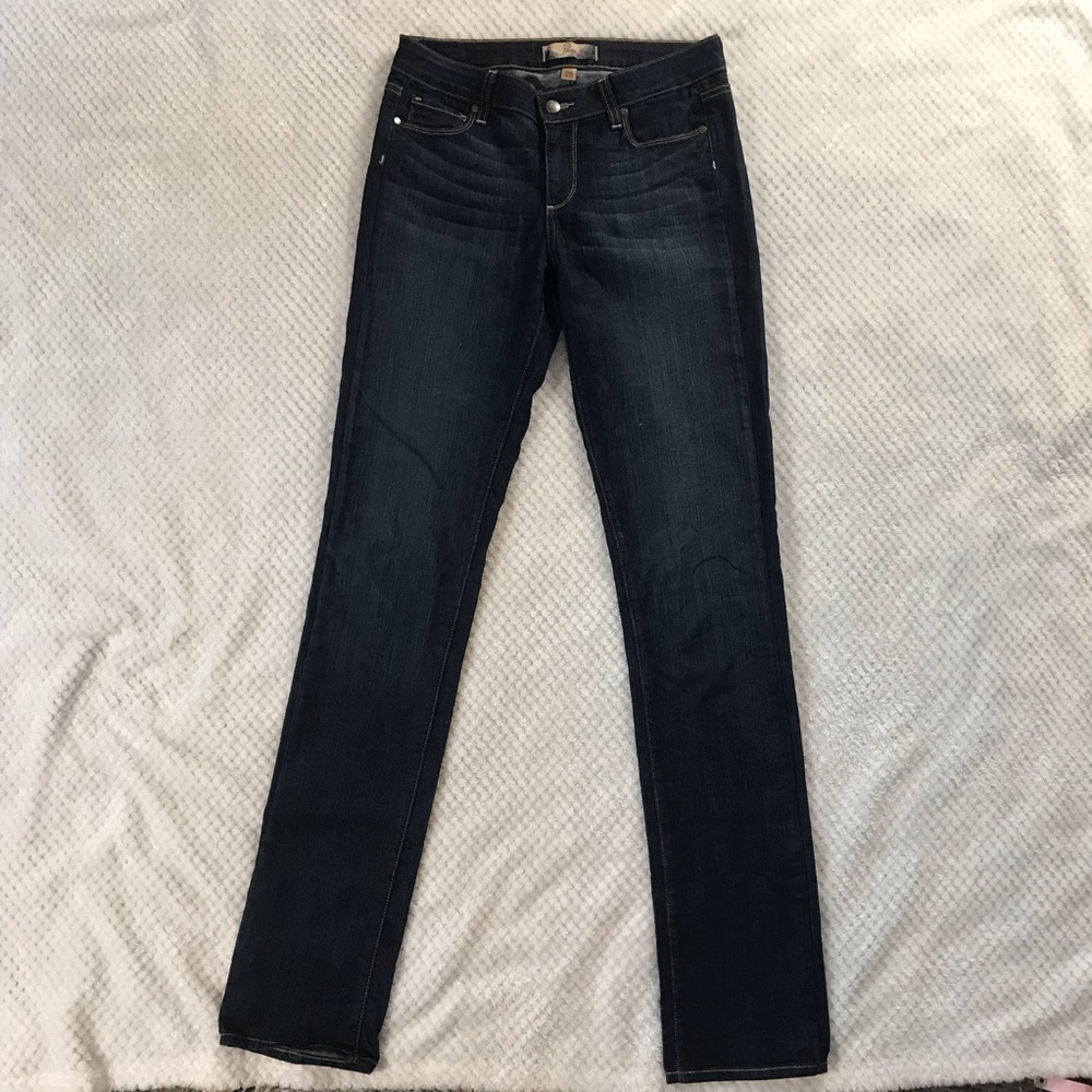 PAIGE Peg straight leg jeans